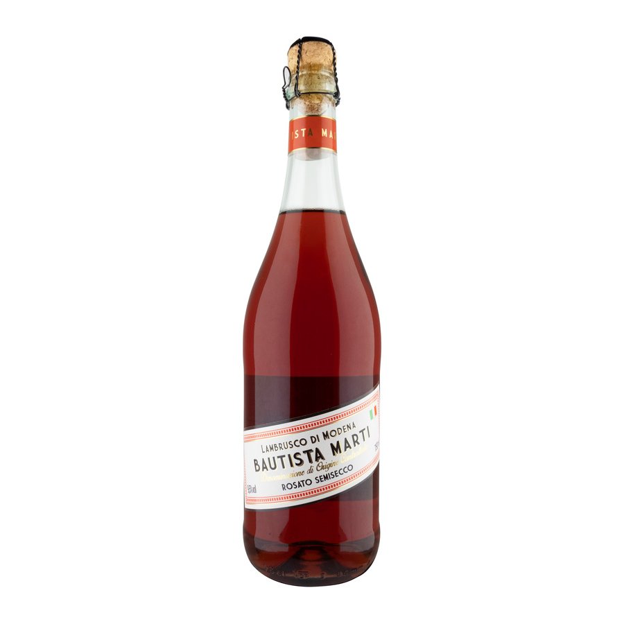 Vino rosado Italia-Lambrusco BAUTISTA MARTÍ botella 75 cl