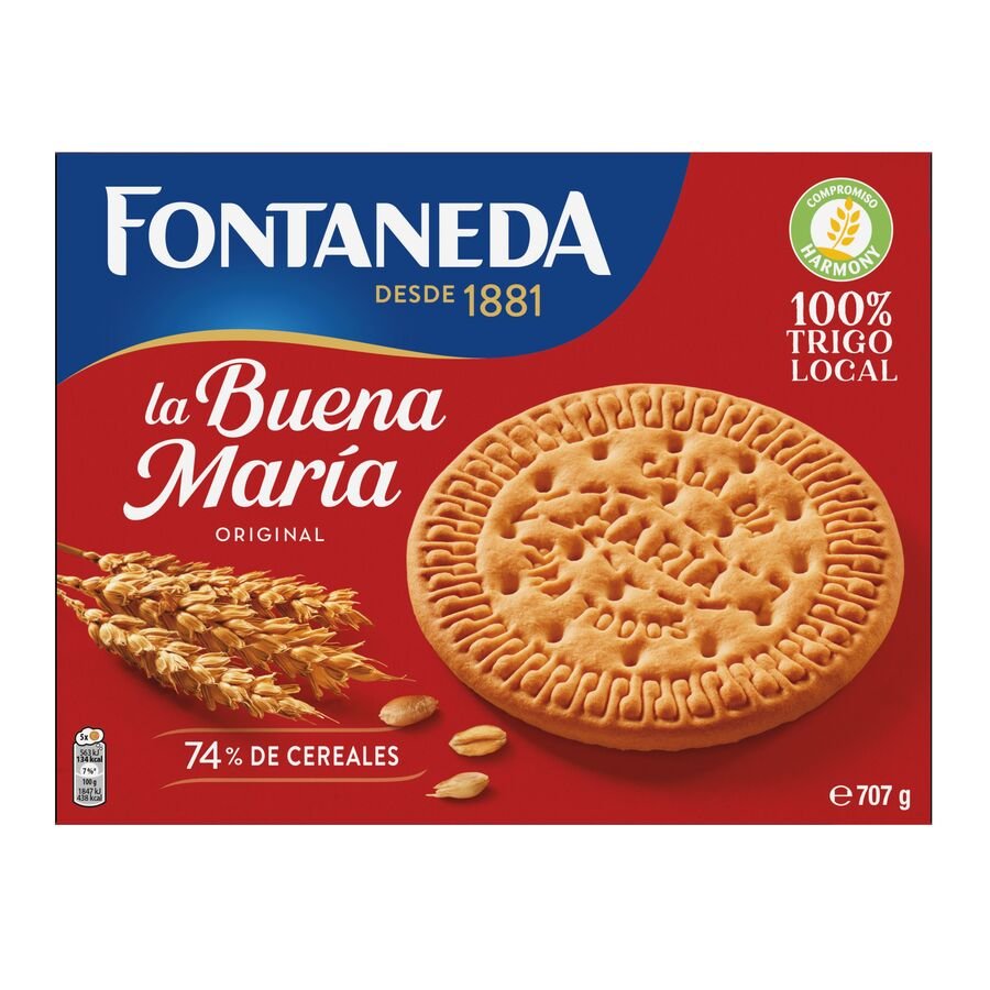 Galletas maría FONTANEDA caja 707 g