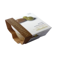 Paté de oliva verde con améndoa VILLAOLIVO tarrina 125 g