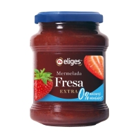 Mermelada IFA ELIGES fresa 0% azúcares añadidos tarro 350 g
