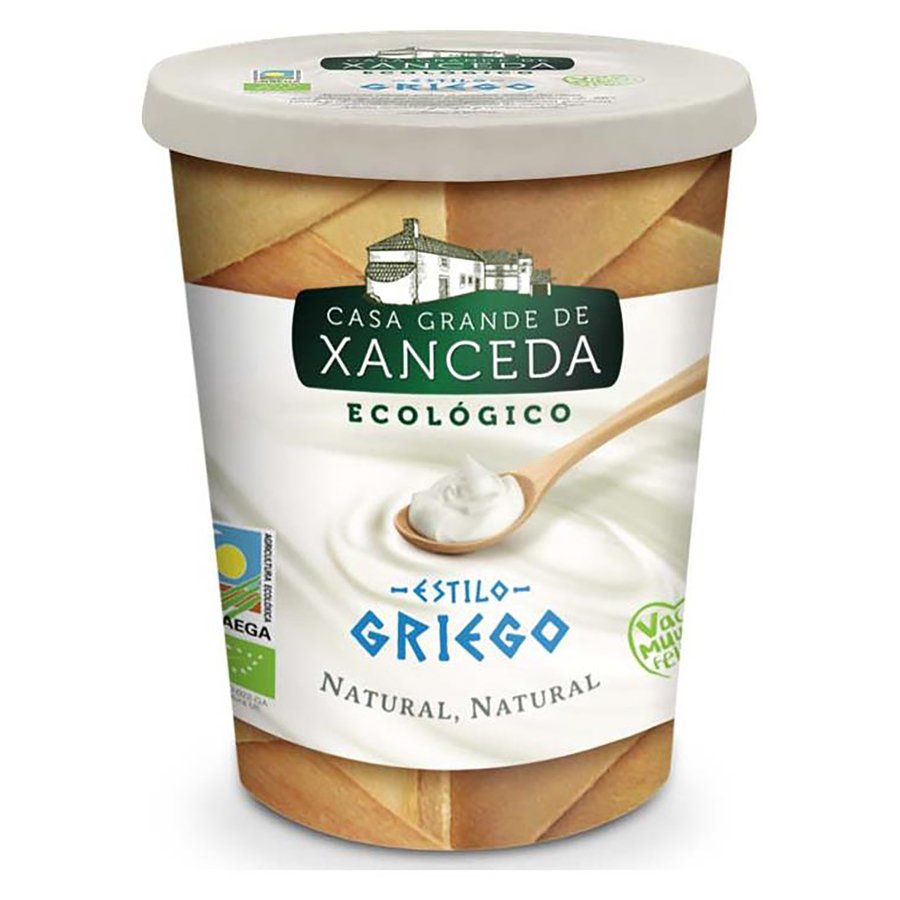 Lacteo fermentado estilo griego XANCEDA ecológico natural 400 g