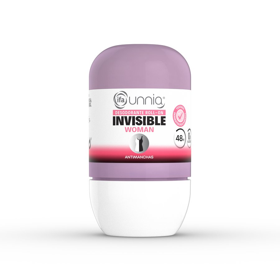 Desodorante IFA UNNIA invisible mujer 48 h roll on 75 ml