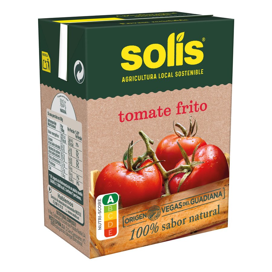 Tomate frito SOLIS brik 350 g