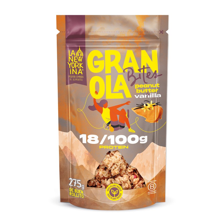 Granola LA NEWYORKINA Peaunt Butter & Vainilla 275 g