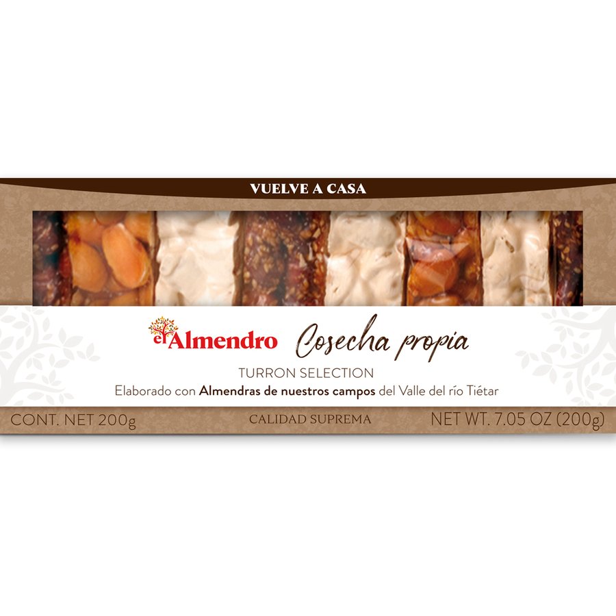 Imagen de Surtido turrones EL ALMENDRO Cosecha Propia 200 G