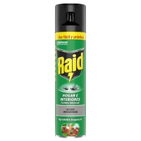 Insecticida RAID fogar e interiores  spray 400 ml