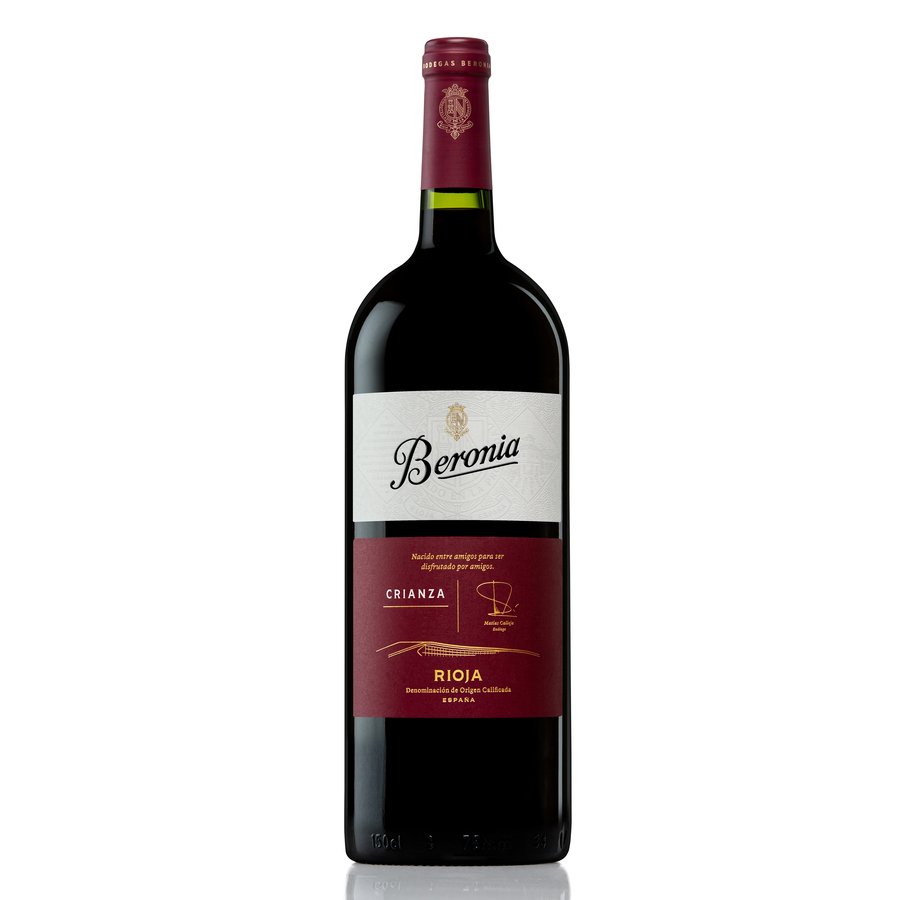 Vino tinto D.O.Ca.Rioja BERONIA Crianza botella magnum 1,5 l