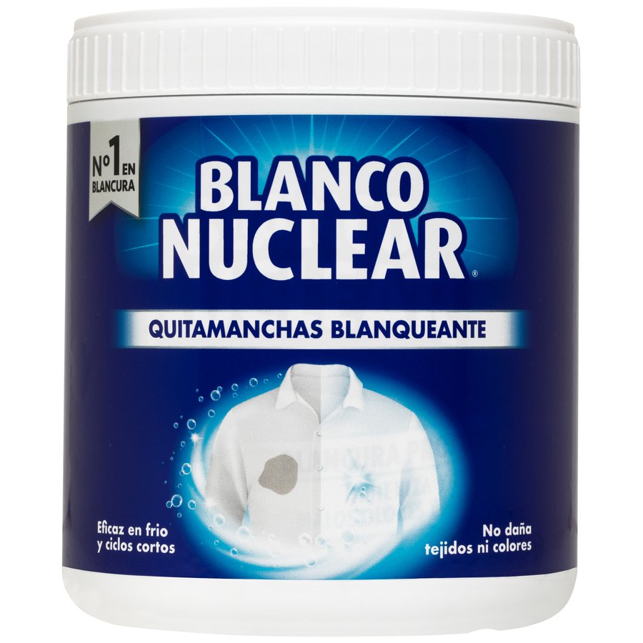 Quitamanchas blanqueante BLANCO NUCLEAR tarro 450 g