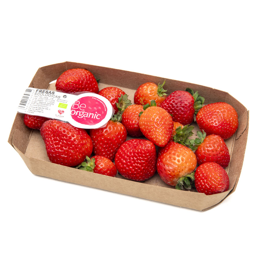 Fresas ecológicas bandeja 250 g