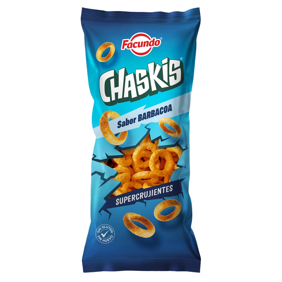 Aperitivos FACUNDO Chaskis sabor barbacoa 100 g