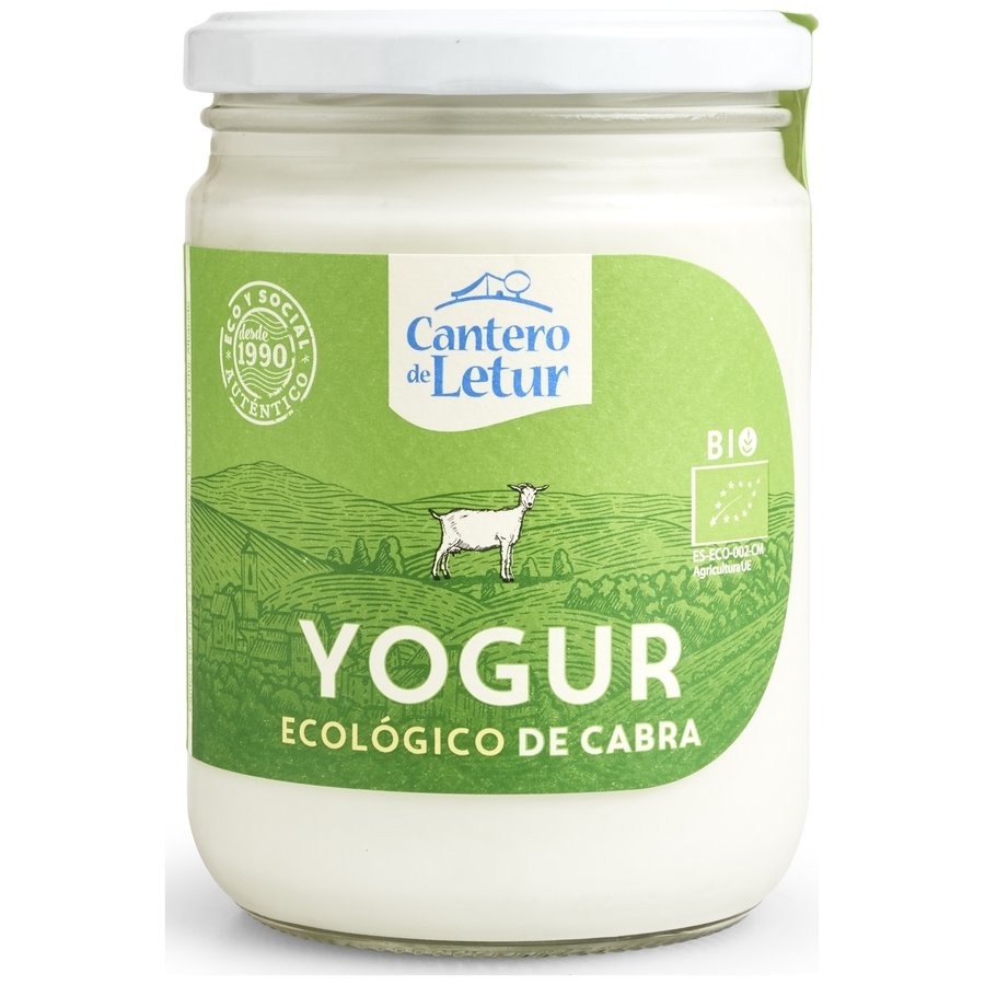 Yogur de cabra CANTERO DE LETUR ecológico natural 420 g