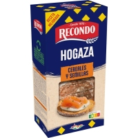 Hogaza de pan tostado RECONDO 9 cereales 240 g