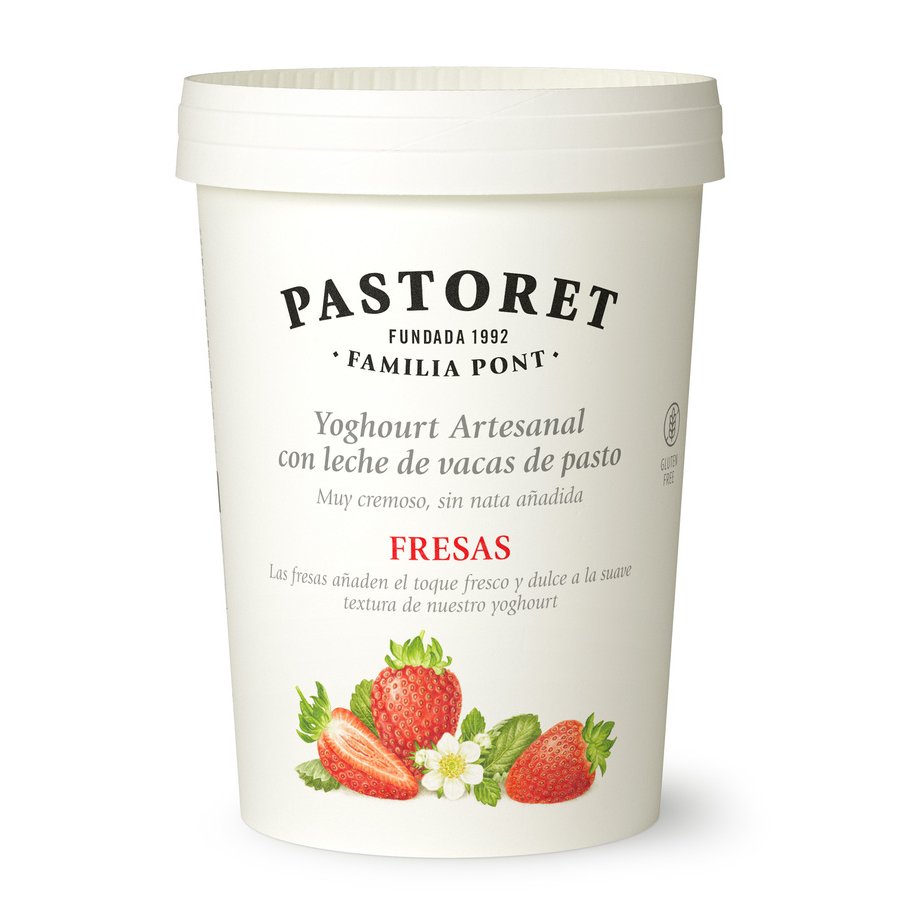 Yogur con fresas PASTORET 500 g