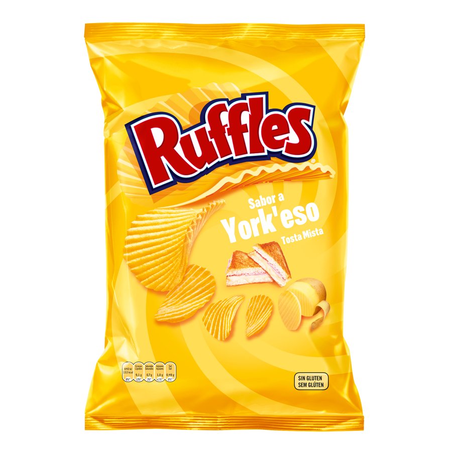 Patatas fritas RUFFLES York'eso 150 g