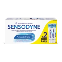 Dentífrico SENSODYNE protección diaria pack 2x75 ml