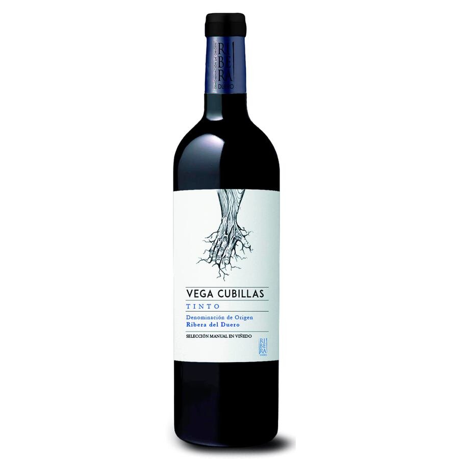 Vino tinto D.O.Ribera del Duero VEGA CUBILLAS joven botella 75 cl