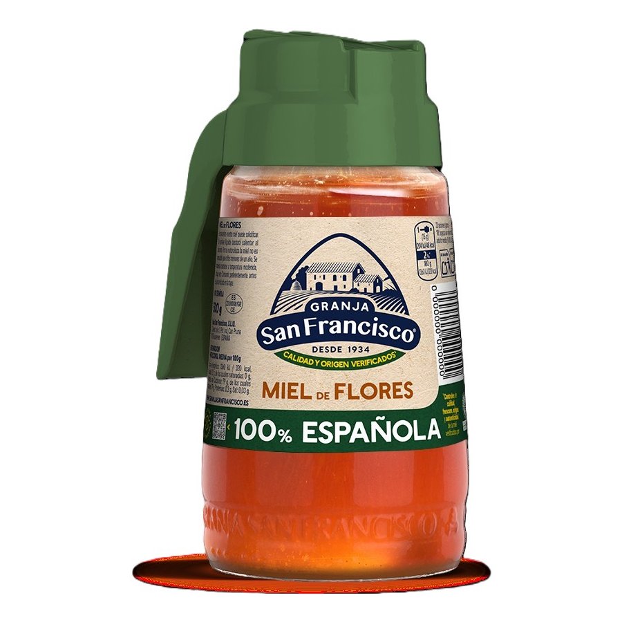 Miel GRANJA SAN FRANCISCO jarra dosificadora 500 g