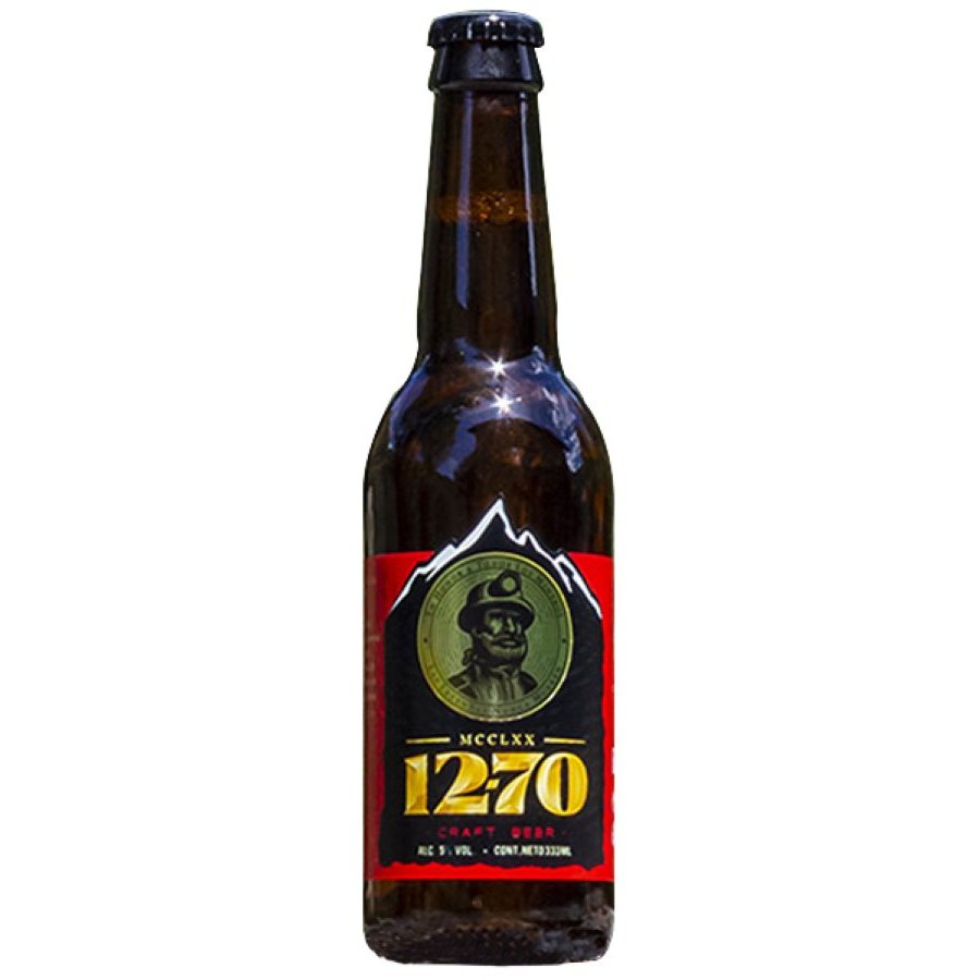 Cerveza artesana 1270 lager 33 cl