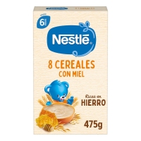 Papilla NESTLE 8 cereales miel 475 g