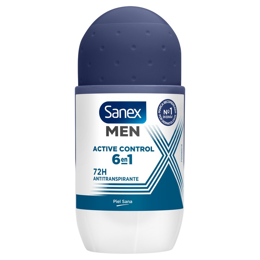 Desodorante SANEX active control men roll on 50 ml