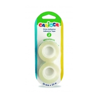 Cinta adhesiva CARIOCA 33mx19mm 2 unidades