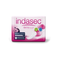 Compresas incontinencia INDASEC Maxi Good Night 12 unidades