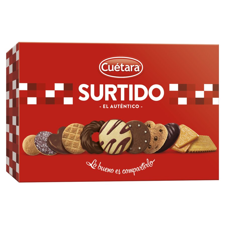 Imagen de Galletas surtidas CUETARA Surtido caja 420 g