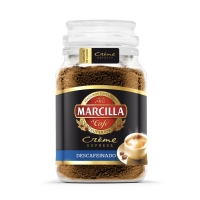 Café soluble MARCILLA Creme Express descafeinado frasco 200 g