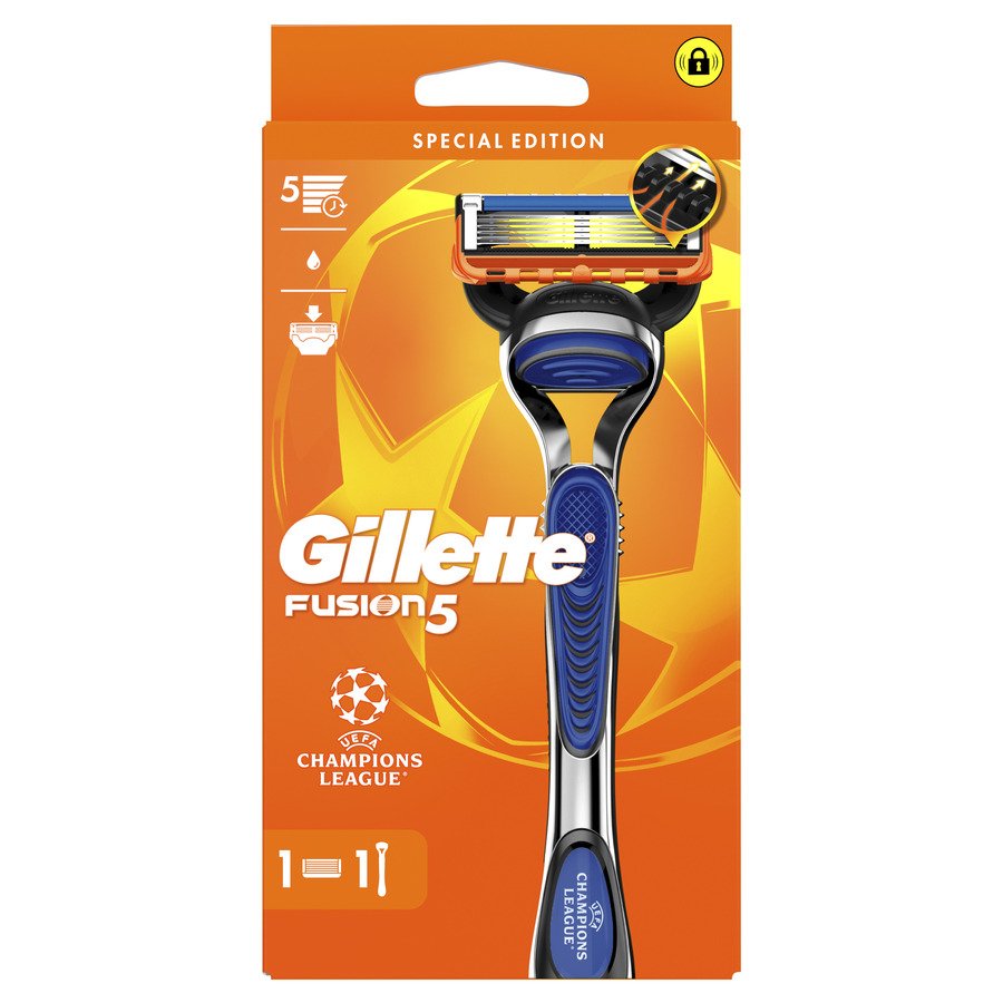 Máquina afeitar GILLETTE Fusión-5 manual + 1 cargador
