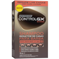 Xampú reductor de canas para barba JUST FOR MEN Control GX 118 ml