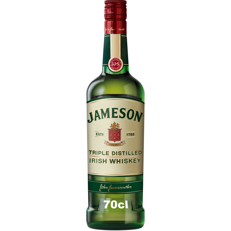 Whisky irlandés JAMESON botella 70 cl