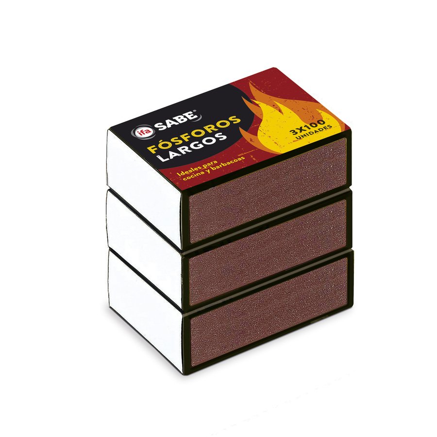 Fósforos largos IFA SABE 3X100 unidades