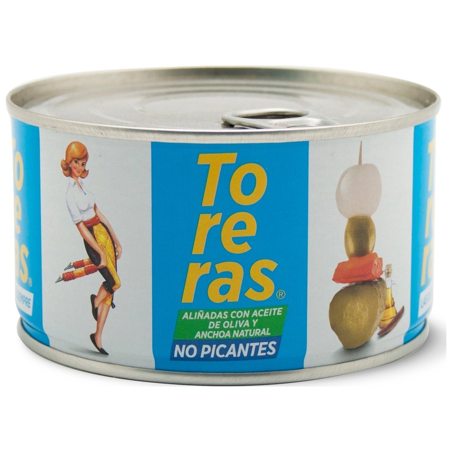 Banderillas TORERAS aliñadas con anchoa y aceite de oliva 120 g pne.