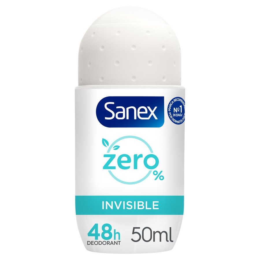 Desodorante SANEX Zero invisible roll-on 50 ml