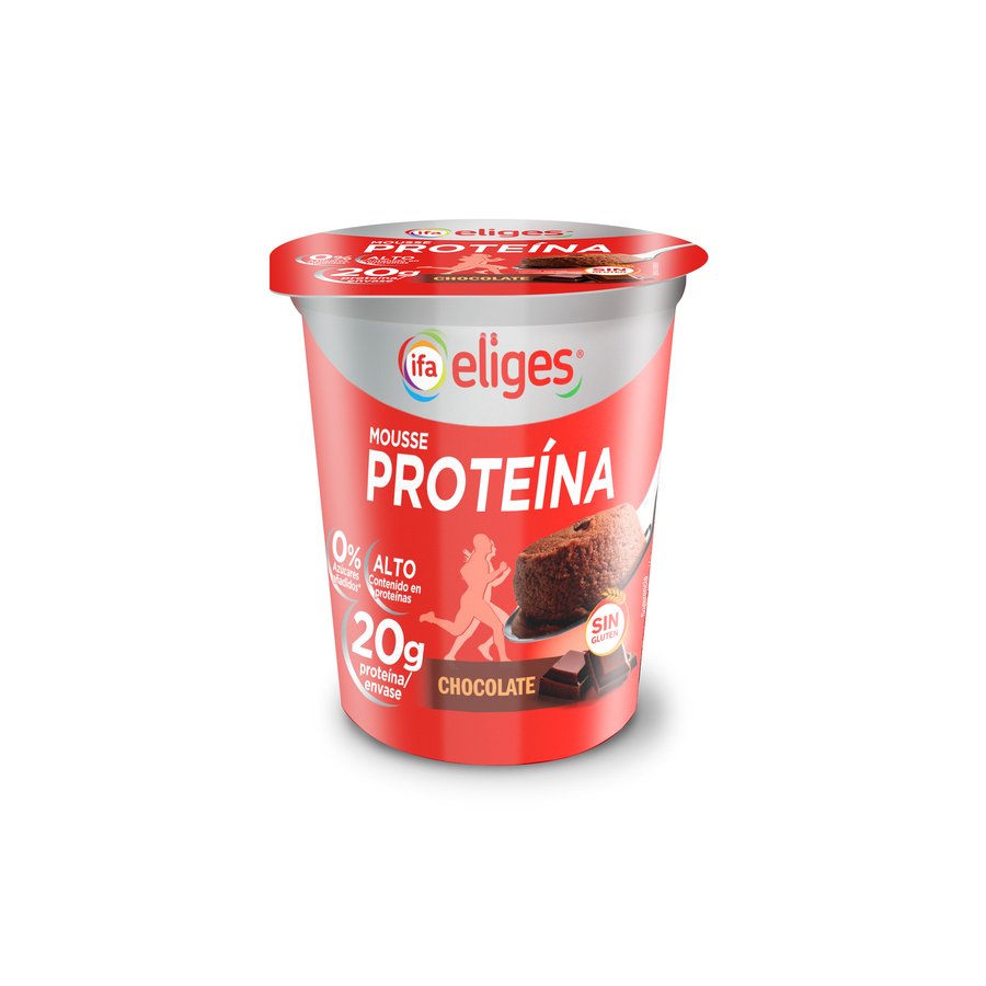 Mousse proteína IFA ELIGES chocolate 200 g