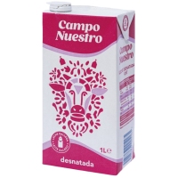 Leche desnatada CAMPONUESTRO brik 1 l