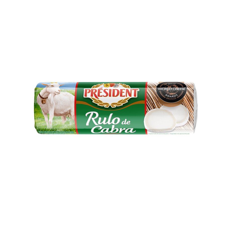 Queso rulo cabra PRESIDENT Sainte Maure 180 g