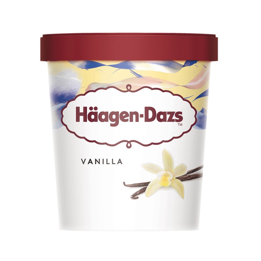 Helado HAAGEN DAZS vainilla 424 g