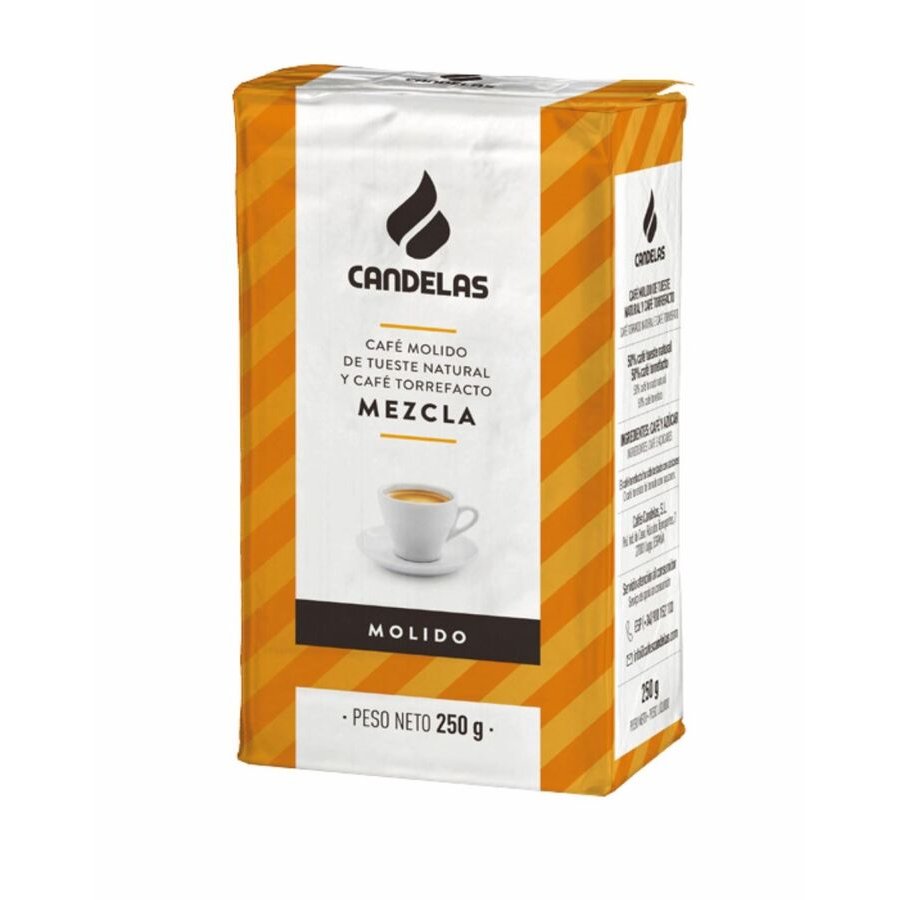 Café molido mezcla CANDELAS paquete 250 g