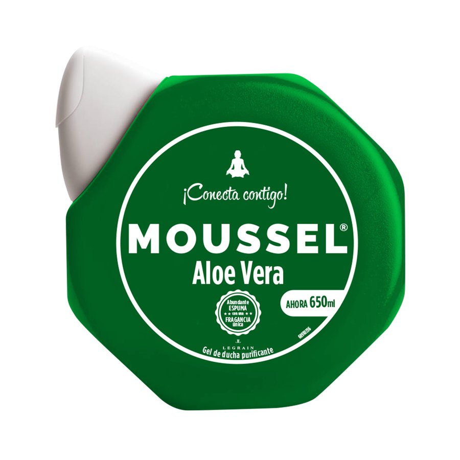 Gel de ducha MOUSSEL aloe vera 650 ml