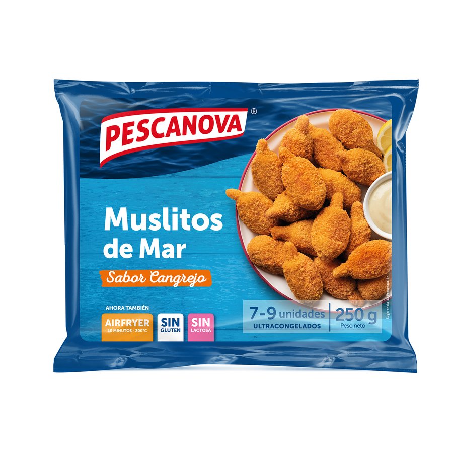 Muslitos de mar congelados PESCANOVA 250 g