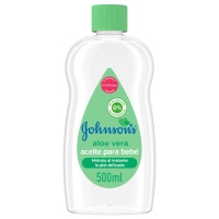 Aceite JOHNSON'S aloe 0% colorantes y ftalatos 500 ml