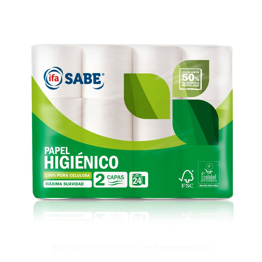 Papel higiénico IFA SABE 24 rollos 2 capas
