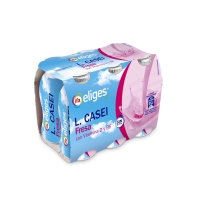 Leche fermentada líquida L casei IFA ELIGES fresa 6X100 g