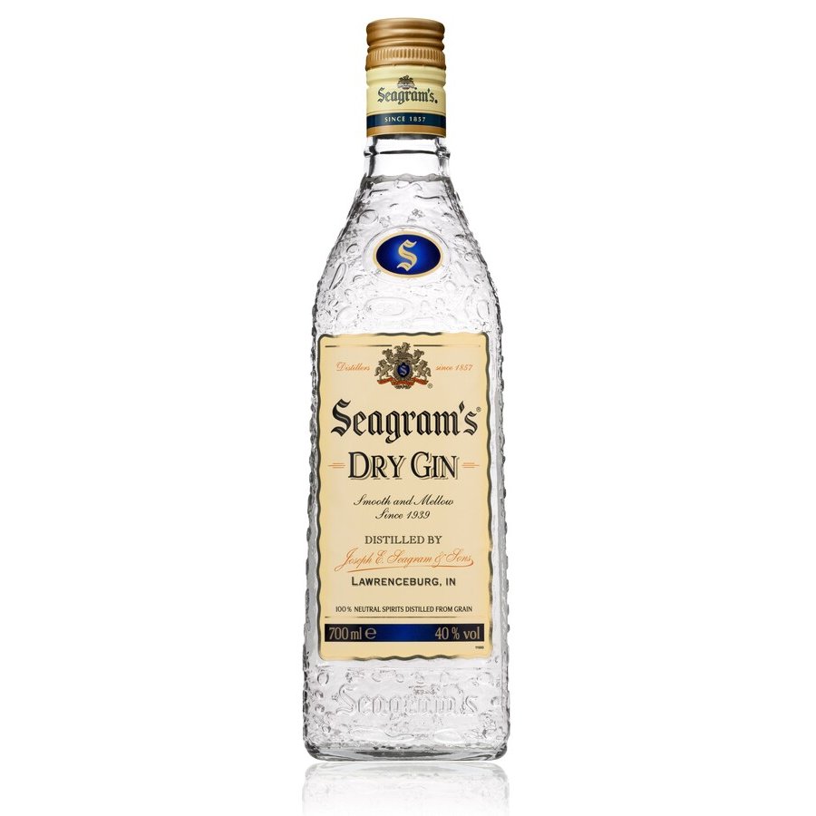 Ginebra SEAGRAM'S botella 70 cl