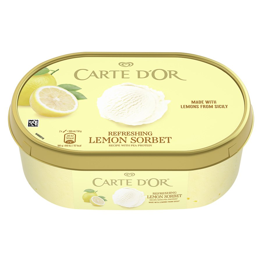 Helado sorbete limón CARTE D'OR 500 g