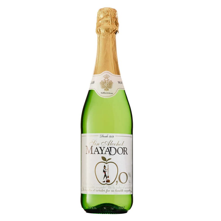 Bebida refrescante MAYADOR sin alcohol botella 75 cl
