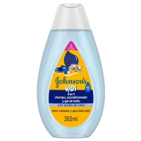 Xampú JOHNSON'S kids 3 en 1 (xampú,acondicionador e xel) 300 ml