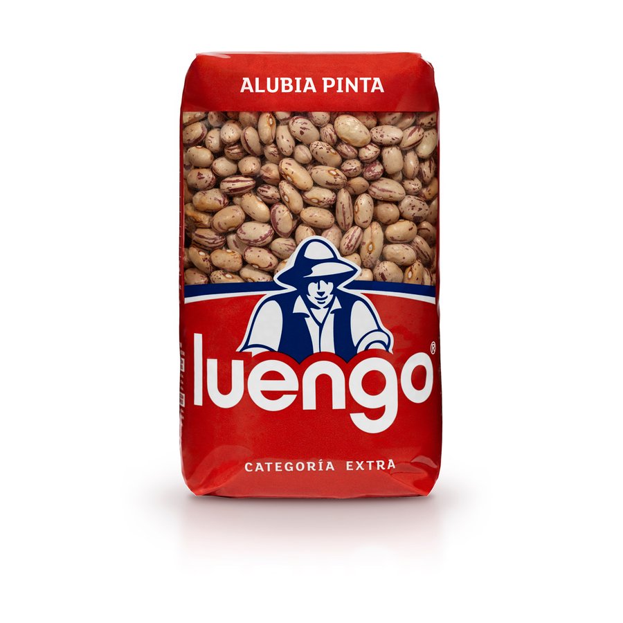 Alubias pintas LUENGO paquete 1 kg