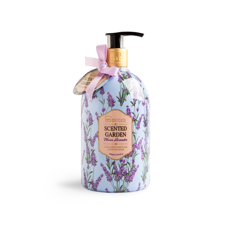 Jabón de manos IDC Scented Garden Lavender dosificador 500 ml